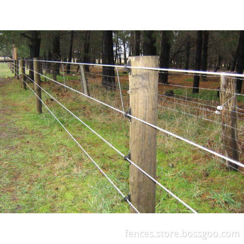 factory galvanized high security barbed wire farm fence